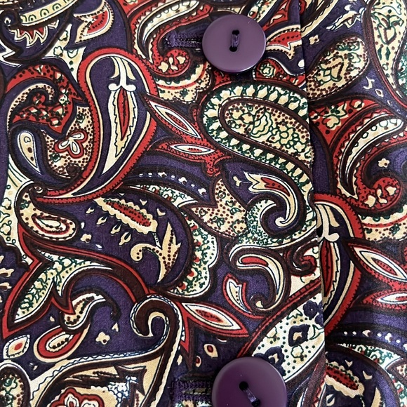 Silk blazer. 3 buttons. Lined M - Picture 8 of 8